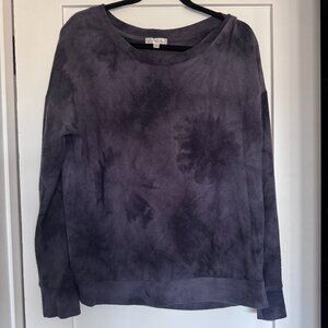Nine Britton Tie Dye Brushed Fleece Sweatshirt